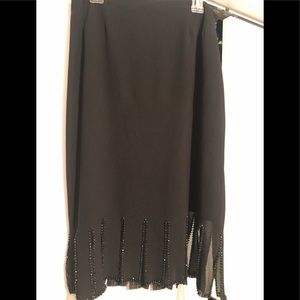 Size small MSK black skirt